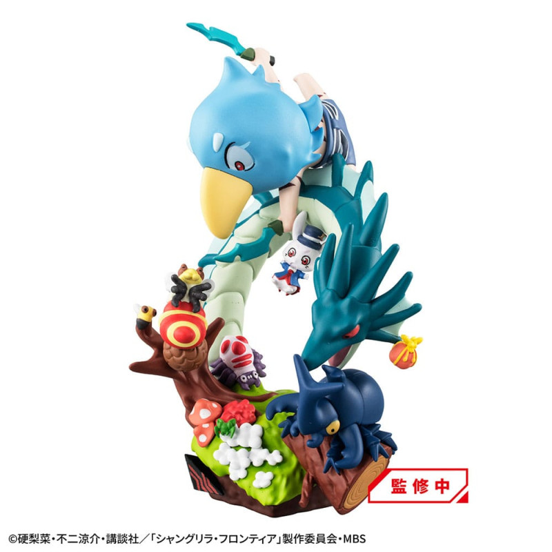 Shangri-La Frontier Petitrama EX Series Trading Figure 3-Set Shangri-La Frontier vs Monster Diorama 1