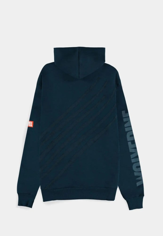 Marvel Hooded Sweater Wolverine Blue Size XL 1