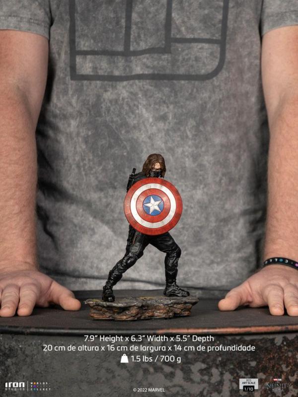 The Infinity Saga: Winter Soldier 1/10 BDS Art Scale Statue - Iron Studios