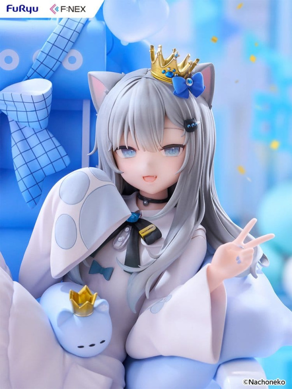 Virtual YouTuber F:NEX PVC Figure 1/7 Nachoneko Birthday Ver. 24 cm 7