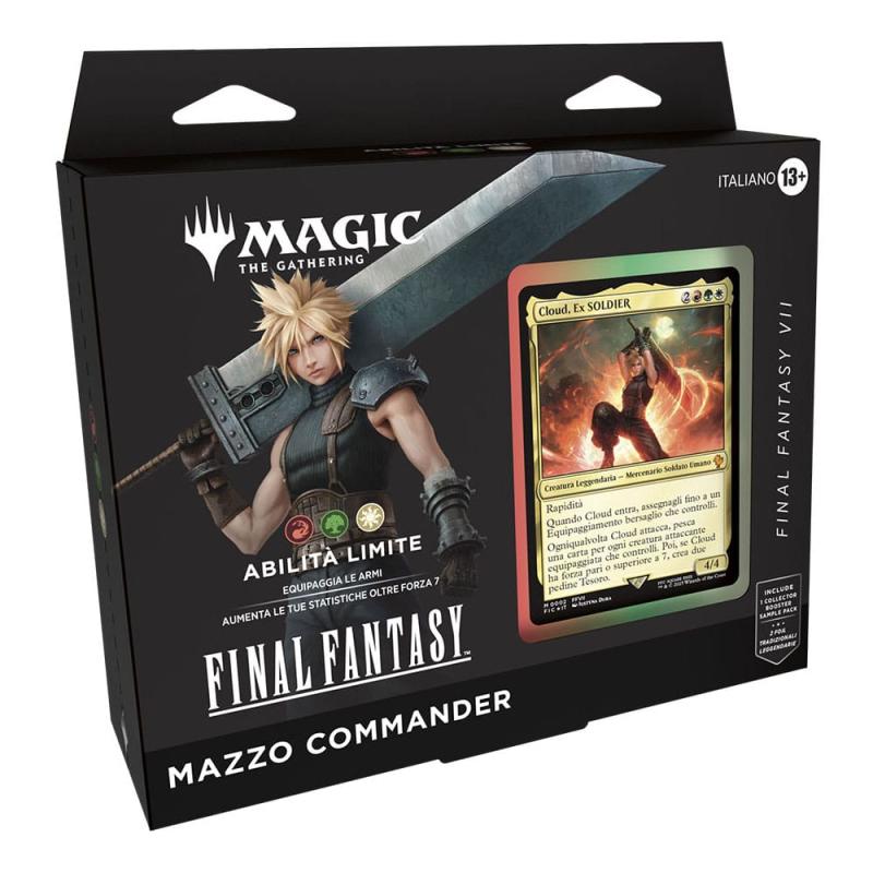 Magic the Gathering Final Fantasy Commander Decks Display (4) italian 4