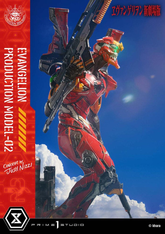 Rebuild of Evangelion Ultimate Diorama Masterline Series Statue Evangelion Production Model-02 (Conc 12