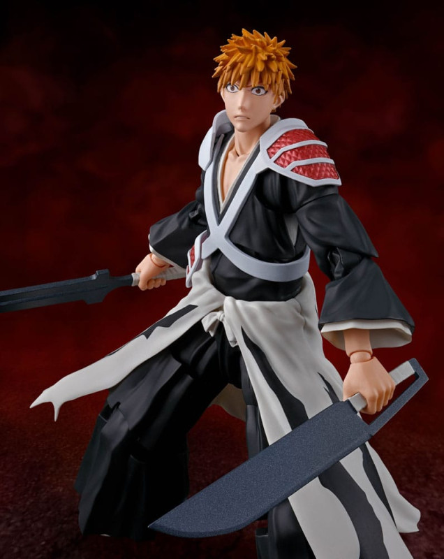 Bleach: Thousand-Year Blood War S.H. Figuarts Action Figure Ichigo Kurosaki Dual Zangetsu 16 cm 6