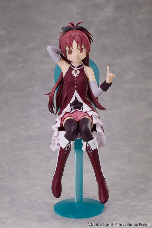 Puella Magi Madoka Magica The Movie: Rebellion PVC Statue Kyoko Sakura Tea Party Cake Song Ver. 18 c 1