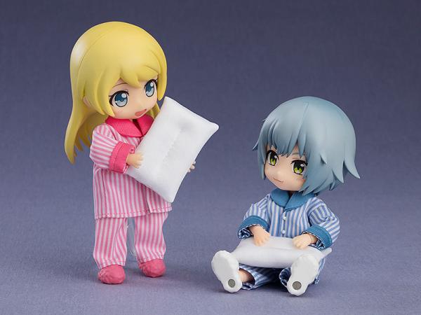 Original Character for Nendoroid Doll Figures Outfit Set: Pajamas (Pink)