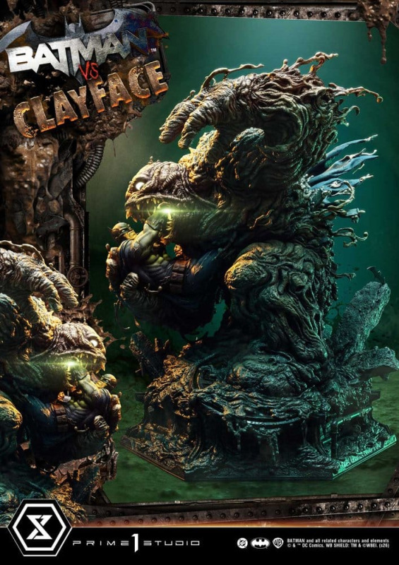 DC Comics Ultimate Premium Masterline Series Statue 1/4 Batman VS Clayface DX Bonus Version 83 cm 11