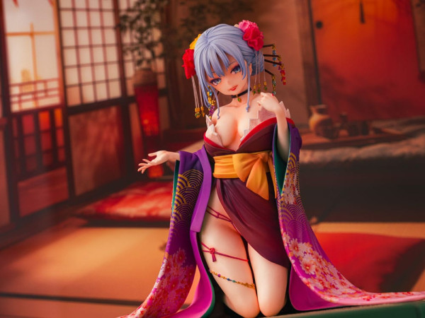 Original Character Statue 1/7 Shujuu Ecstasy Shion Oiran Ver. 15 cm 12