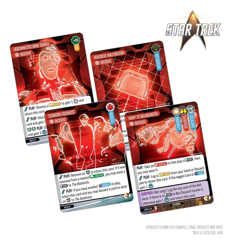 Star Trek: Captain's Chair Card Game: Resistance is Futile *English Version* 8