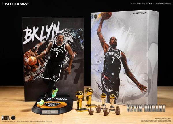 NBA Collection: Kevin Durant 1/6 Real Masterpiece Action Figure - Enterbay