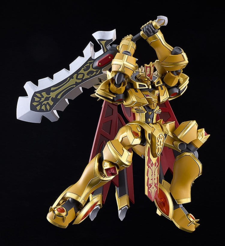Knight's & Magic Moderoid Plastic Model Kit Goldleo 135mm 3