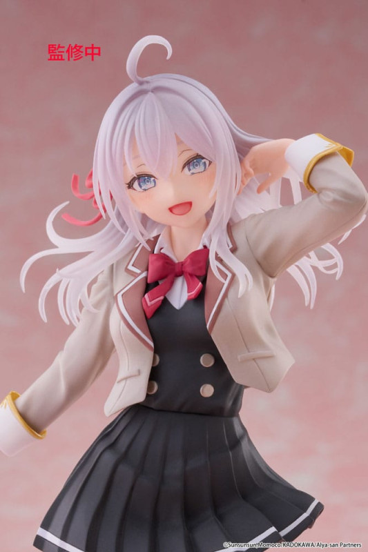 Alya Sometimes Hides Her Feelings in Russian Coreful PVC Statue Alya School Uniform Ver. 18 cm 6