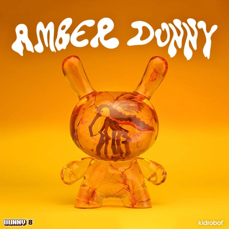 Dunny Art Toy Resin Figure Amber 20 cm 14