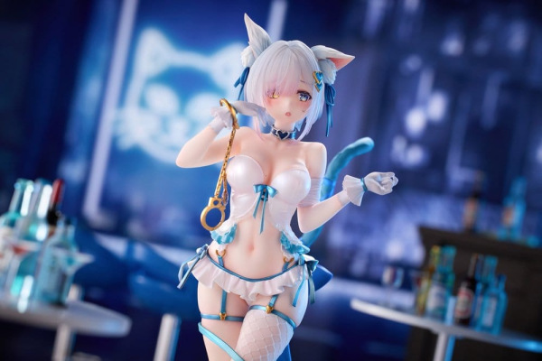 Original Character PVC Figure 1/7 Shibarare Neko Putika-chan Deluxe Edition 26 cm 8