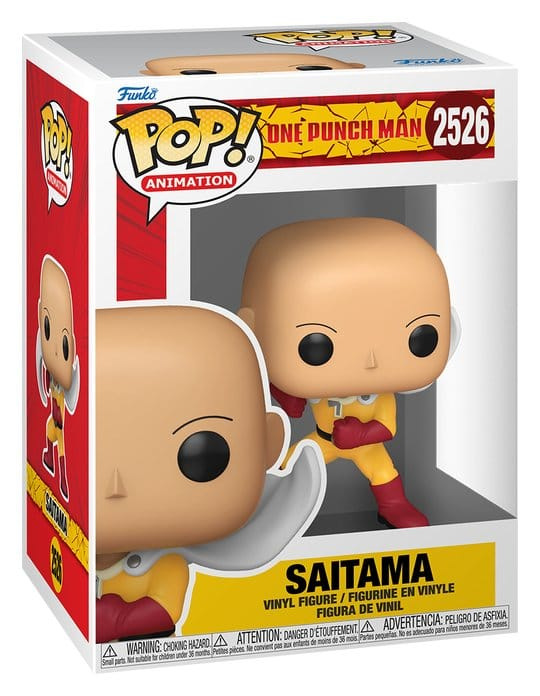 One Punch Man POP! Animation Vinyl Figure Saitama 9 cm 1