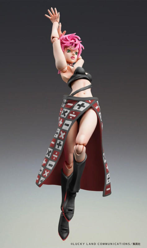 JoJo's Bizarre Adventure Part 5 Super Action Action Figure Chozokado Trish Una Black Ver. 15 cm 2