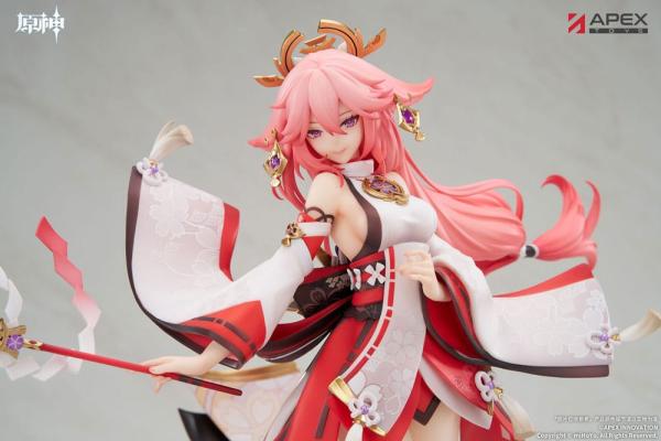 Genshin Impact PVC Statue 1/7 Yae Miko Astute Amusement Ver. 28 cm 8