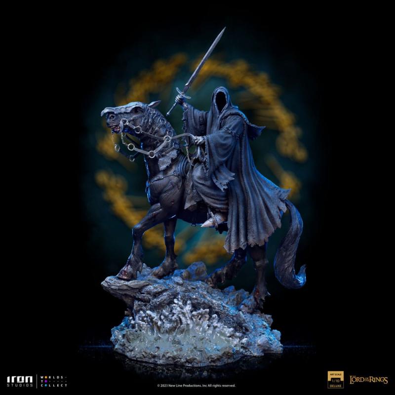 Lord Of The Rings: Nazgul on Horse 1/10 Deluxe Art Scale Statue - Iron Studios