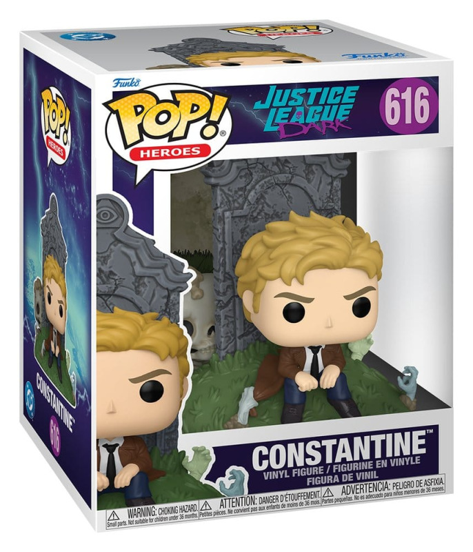 Justice League Dark POP! Deluxe Vinyl Figure Constantine 9 cm 1