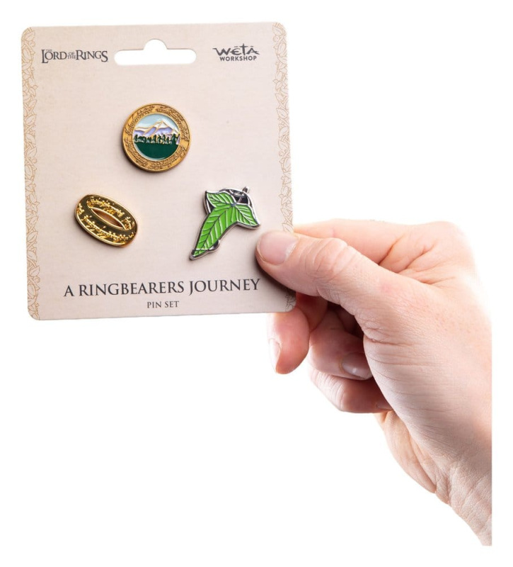 The Lord of the Rings Trilogy Pin Set A Ringbearer's Journey 1