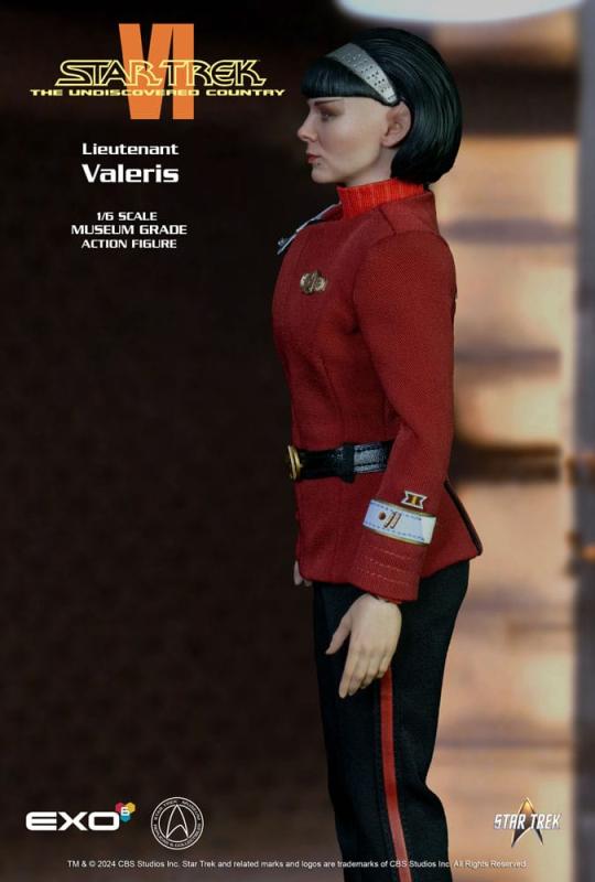 Star Trek VI: The Undiscovered Country Action Figure 1/6 Lieutenant Valeris 28 cm 7