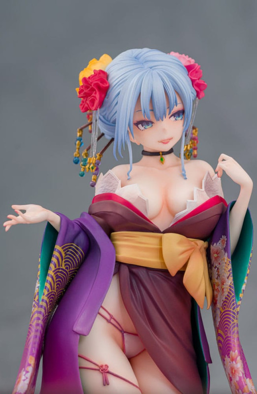 Original Character Statue 1/7 Shujuu Ecstasy Shion Oiran Ver. 15 cm 11