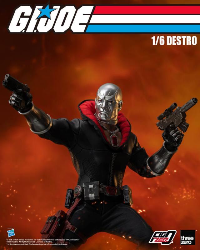 G.I. Joe: Destro 1/6 FigZero Action Figure - ThreeZero