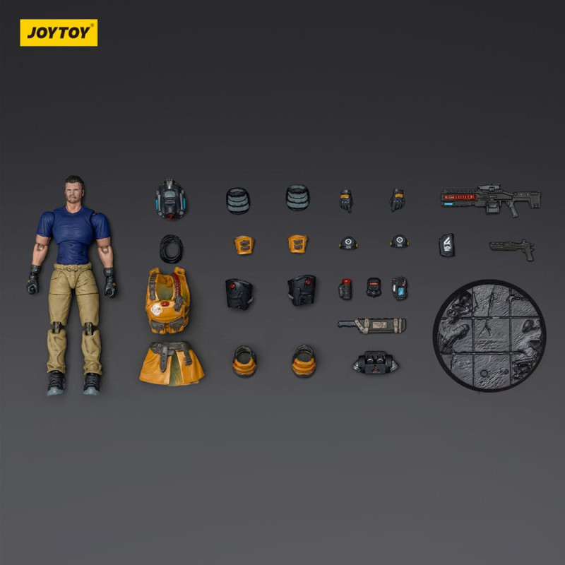 UNSC Dark Source Action Figur Sniper Moreau 7 cm 5
