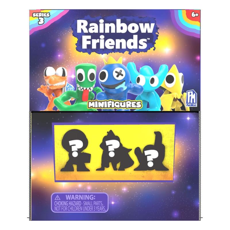 Rainbow Friends Minifigures 7 cm Series 3 Display (24) 1