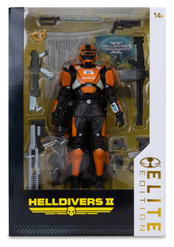 Helldivers 2 McFarlane Elite Edition Action Figure CE-25 Trench Engineer (Deluxe) 18 cm 8
