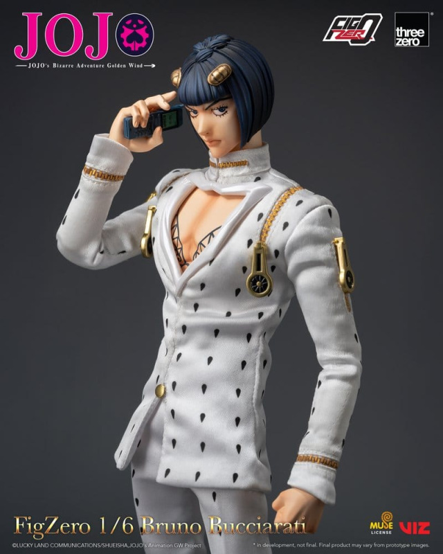 Jojo's Bizarre Adventure: Golden Wind FigZero Action Figure 1/6 Bruno Bucciarati 31 cm 12