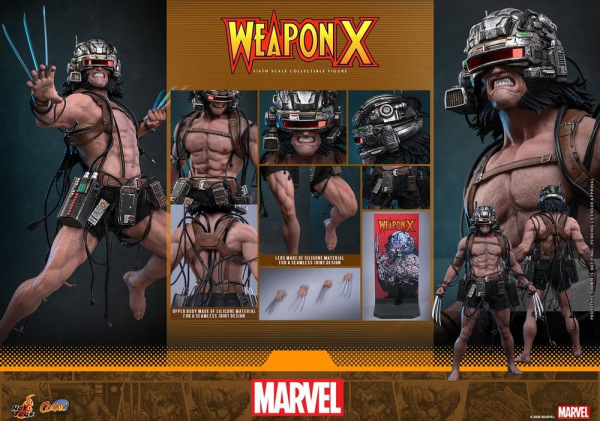 Marvel Comic Masterpiece Action Figure 1/6 Weapon X 31 cm 13