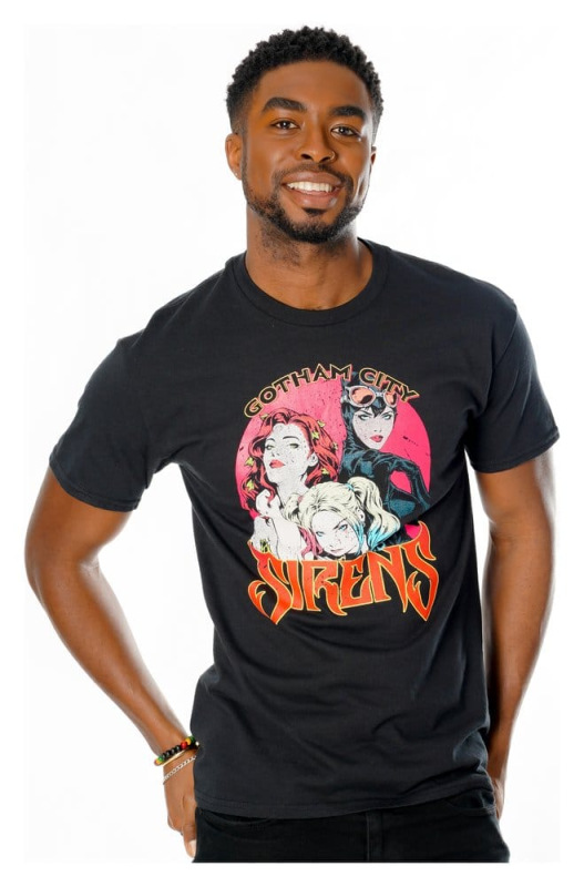 Gotham City Sirens T-Shirt Vintage Poster Size XL 1