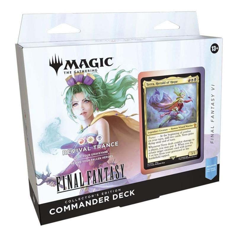 Magic the Gathering Final Fantasy Commander Decks Collector's Edition Display (4) english 1