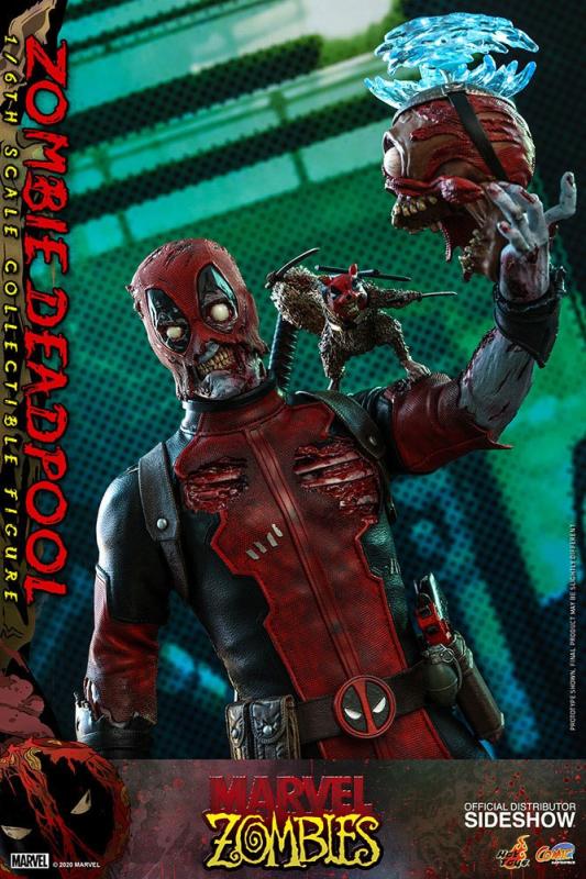 Marvel Zombies Comic Masterpiece Action Figure 1/6 Zombie Deadpool 31 cm