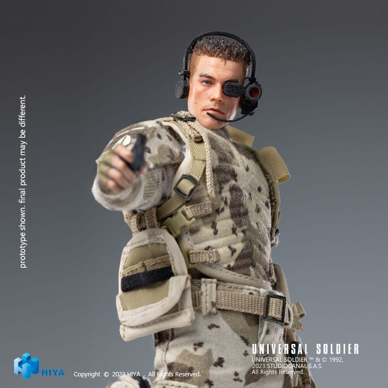 Universal Soldier Exquisite Super Series Actionfigur 1/12 Luc Deveraux 16 cm 6