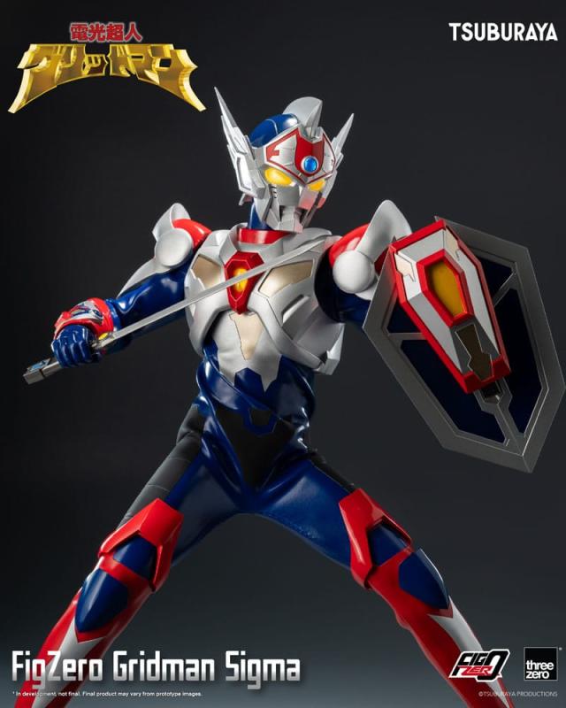 Gridman the Hyper Agent: Revenge of Neo Evil Lord FigZero Action Figure Gridman Sigma 30 cm 8