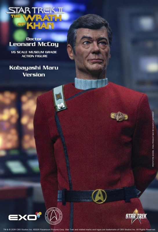Star Trek II: The Wrath of Khan Action Figure 1/6 Dr. Leonard McCoy Kobayashi Maru Version 30 cm 5
