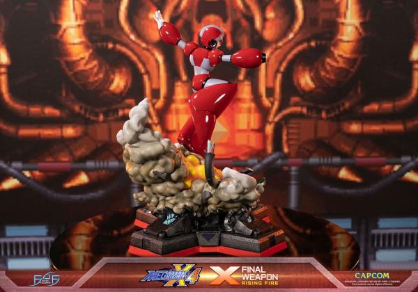 Mega Man X4: X Finale Weapon Rising Fire 45 cm Statue - First 4 Figures