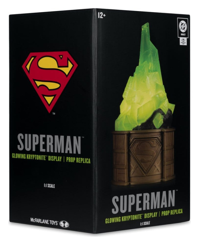 Superman DC Direct Replica 1/1 Kryptonite Display (Gold Label) 18 cm 7