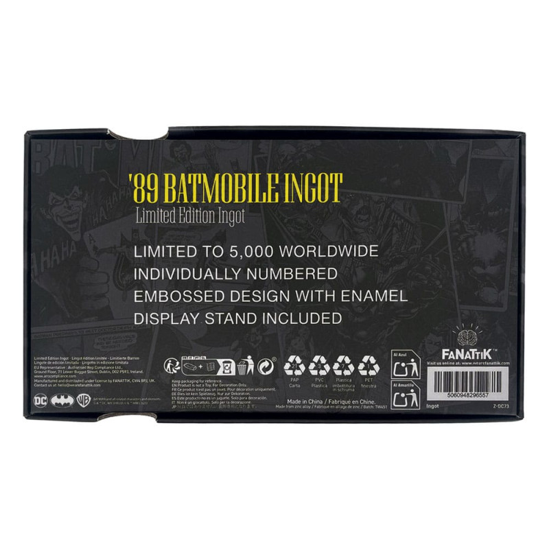 DC Comics Ingot Batman Batmobile XL Limited Edition 1