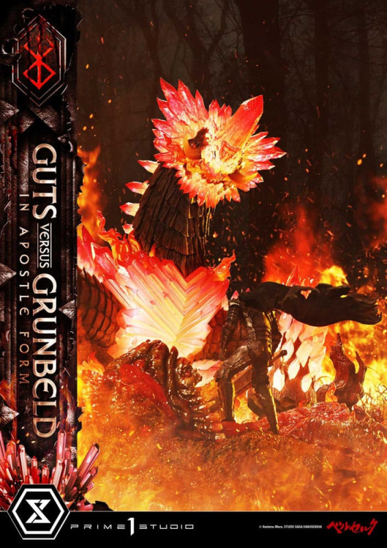 Berserk Ultimate Diorama Masterline Series Statue Berserk Guts vs. Grunbeld in Apostle Form 58 cm 12
