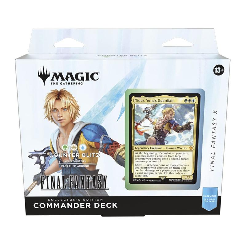 Magic the Gathering Final Fantasy Commander Decks Collector's Edition Display (4) english 8