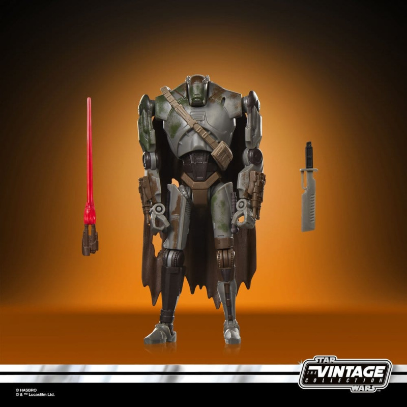 Star Wars: The Mandalorian and Grogu Vintage Collection Action Figure Mercenary Droid 10 cm 3