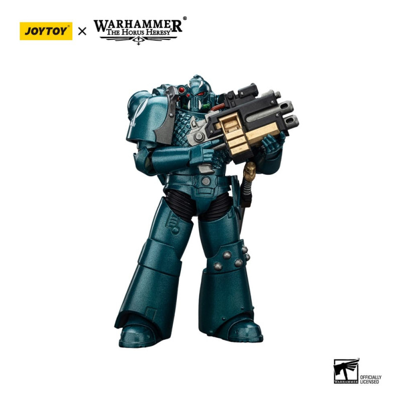Warhammer The Horus Heresy Action Figure Alpha Legion Head hunter With Banestrike Combi-Bolter And P