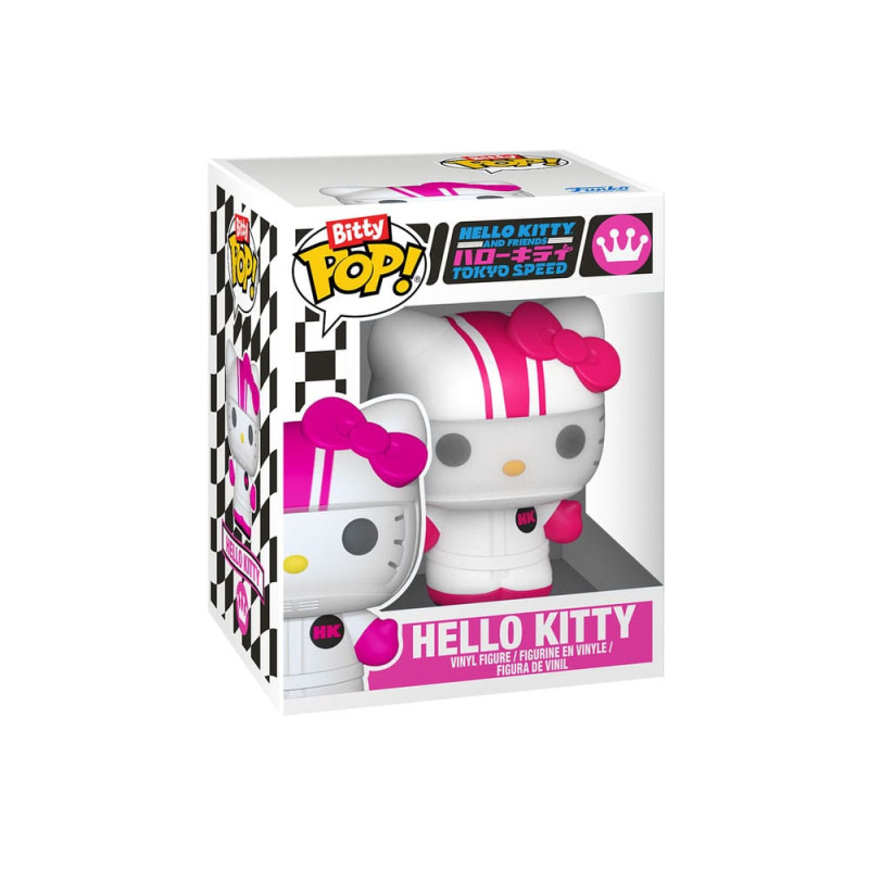 Sanrio Bitty POP! Ride Vinyl Figure Racecar w/HK 2,5 cm 2