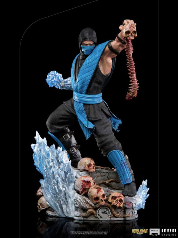 Mortal Kombat Art Scale Statue 1/10 Sub-Zero 23 cm 10