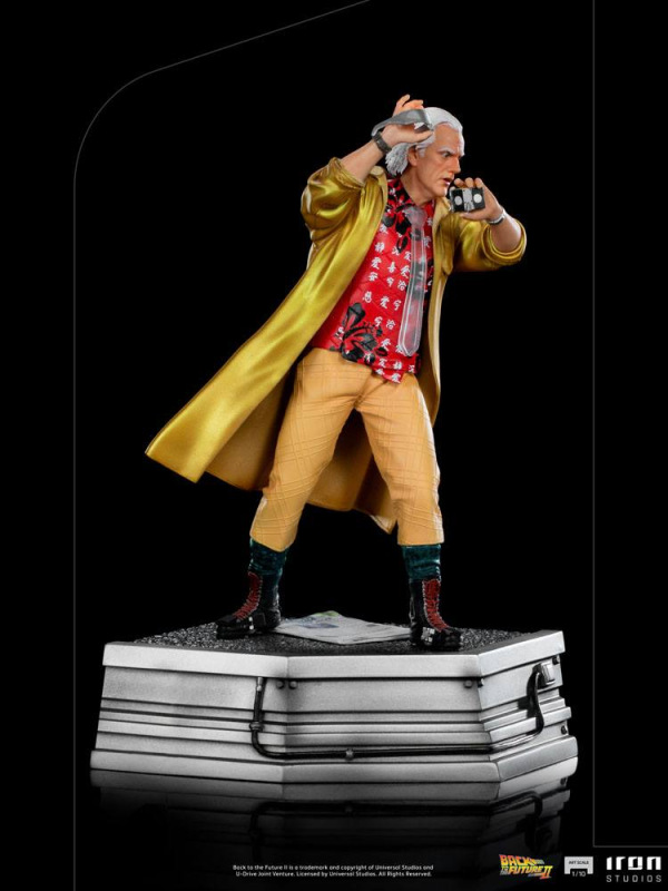 Back to the Future II Art Scale Statue 1/10 Doc Brown 25 cm 6