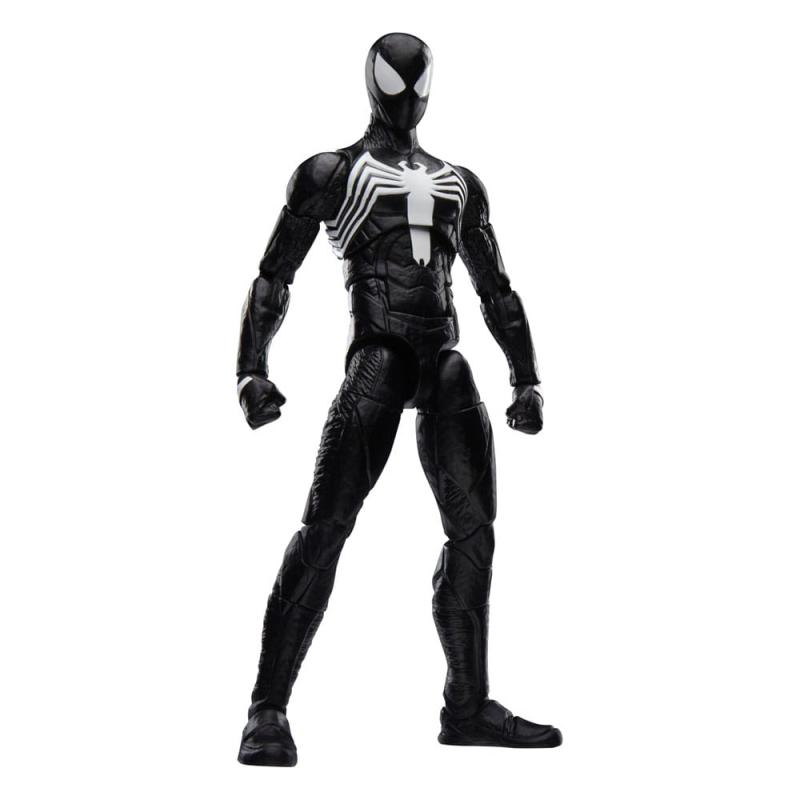 Spider-Man 2 Marvel Legends Gamerverse Action Figure Peter Parker (Black Suit) 15 cm