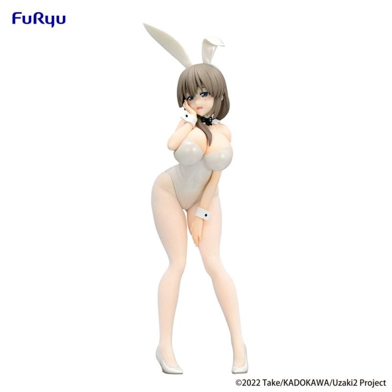 Uzaki-chan Wants to Hang Out! BiCute Bunnies PVC Statue Tsuki Uzaki White Pearl Ver. 29 cm