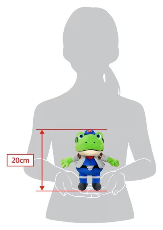 Star Fox Plush Figure Slippy Toad 20 cm 3